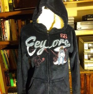 Disney Eeyore New Blue Hooded Jacket